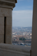 Marseille, mairie vue de Notre Dame de La Garde
